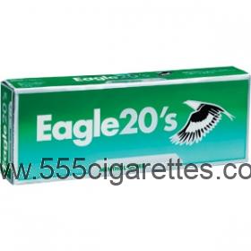 Eagle 20's Menthol Silver 100's Cigarettes